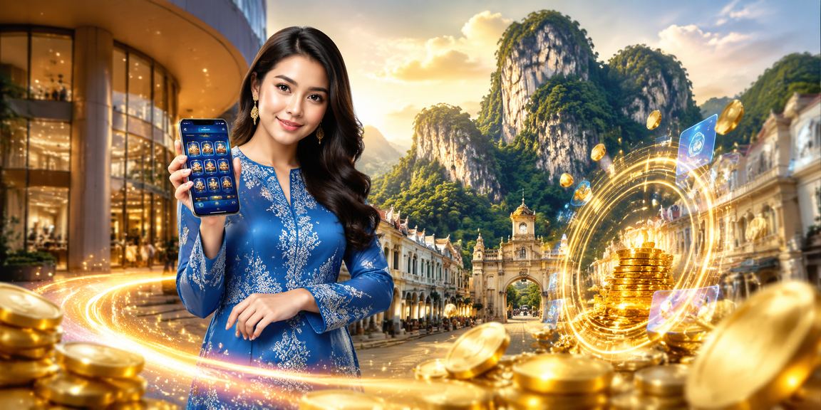 Pengguna Ipoh menggunakan aplikasi kasino 1250 dengan pakaian tradisional baju kurung